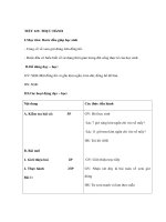 Giáo án toán lớp 1 - THỰC HÀNH ppt