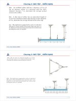 cơ học vật liệu -bài tập biến dạng