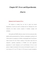 Chapter 017. Fever and Hyperthermia (Part 6) doc
