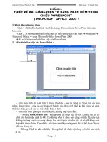 Giáo trình Thiết kế bài giảng điện tử