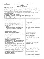 TUAN 33 - LOP 2 - chi tiet