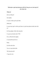 Thẩm định và phê duyệt phương án điều chế rừng cho các chủ rừng là tổ chức thuộc tỉnh pot