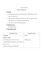 Tiếng Việt lớp 4 - TẬP LÀM VĂN - QUAN SÁT ĐỒ VẬT pdf