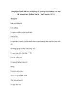 Đăng ký trại nuôi sinh sản, cơ sở trồng cấy nhân tạo các loài động vật, thực vật hoang dã quy định tại Phụ lục I của Công ước CITES ppsx