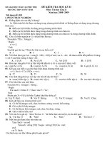 KIEM TRA KY II TIN 11