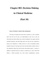 Chapter 003. Decision-Making in Clinical Medicine (Part 10) pps
