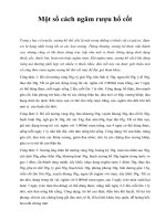 Một số cách ngâm rượu hổ cốt ppsx