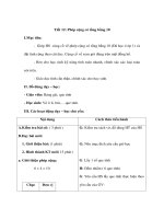 Tiết 12: Phép cộng có tổng bằng 10 pot