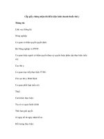 Cấp giấy chứng nhận đủ điều kiện kinh doanh thuốc thú y pdf