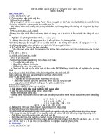 Tài liệu hướng dẫn và đề cương ôn tập Toán 8 kì 2