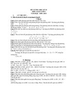 ÔN TẬP HỌC KỲ 2 - TOÁN 8 TỔNG HỢP