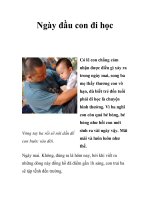 Ngày đầu con đi học ppt