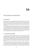 Entomology 3rd edition - C.Gillott - Chapter 16 potx