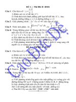 Ôn thi HK II(12) -2010 de 1-2
