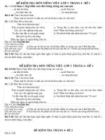 De KT HSG TV lop 3- thang 4