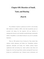 Chapter 030. Disorders of Smell, Taste, and Hearing (Part 8) ppsx