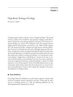 Research Techniques in Animal Ecology - Chapter 1 pot