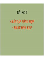 Bài tập tổng hợp phay đòn kép doc