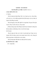 Giáo án Tiếng Việt 3 - TẬP ĐỌC – KỂ CHUYỆN NGƯỜI LIÊN LẠC NHỎ pps