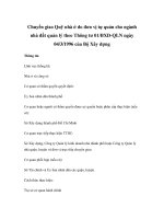 Chuyển giao Quỹ nhà ở do đơn vị tự quản cho ngành nhà đất quản lý theo Thông tư 01/BXD-QLN ngày 04/3/1996 của Bộ Xây dựng pot