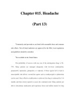 Chapter 015. Headache (Part 13) docx