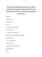 Cấp Giấy chứng nhận đăng ký, biển số xe máy chuyên dùng đang sử dụng không có hồ sơ gốc hoặc hồ sơ gốc không đầy đủ cho tổ chức, cá nhân thuộc Sở Giao thông vận tải quản lý pps