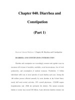 Chapter 040. Diarrhea and Constipation (Part 1) docx