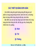 Các thiết bị nâng đơn giản pptx
