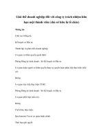 Giải thể doanh nghiệp đối với công ty trách nhiệm hữu hạn một thành viên (chủ sở hữu là tổ chức) ppsx