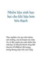 Nhiên liệu sinh học hại cho khí hậu hơn hóa thạch ppsx
