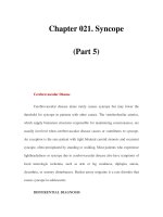 Chapter 021. Syncope (Part 5) potx