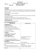 GA lớp 3 Tuần 33 (Hay)