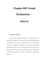 Chapter 049. Sexual Dysfunction (Part 6) ppsx