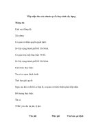 Tiếp nhận báo cáo nhanh sự cố công trình xây dựng ppsx