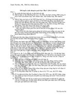 đề thi hsg môn sinh chuyên Quốc học Huế 2011 2012