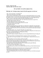 HƯỚNG DẪN ÔN TẬP MÔN VĂN 10 HKII