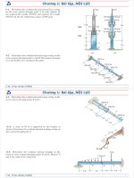cơ học vật liệu -bài tập nội lực