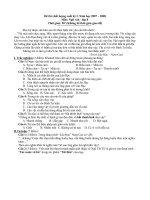 Đề thi CL kì I văn 8