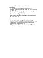 cấu trúc đề thi hk2-10