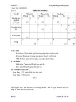 Kiểm tra Chương 1