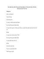 Xác nhận thay đổi, bổ sung nội dung đăng ký tổ chức hội chợ, triển lãm thương mại tại Việt Nam ppt