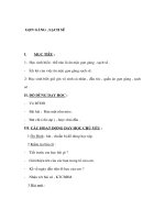 Bài giảng Đạo đức lớp 1 - GỌN GÀNG , SẠCH SẼ potx