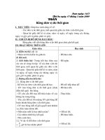 Tiết: Bảng đơn vị đo thời gian