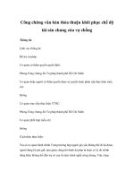 Công chứng văn bản thỏa thuận khôi phục chế độ tài sản chung của vợ chồng potx