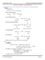 Đề cương ôn TN chương IV Polime và vật liệu polime _Có đáp án