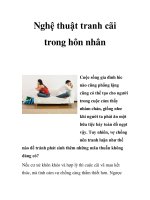 Nghệ thuật tranh cãi trong hôn nhân pps