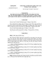 Nghị định Số: 107/2010/NĐ-CP của Chính phủ pdf