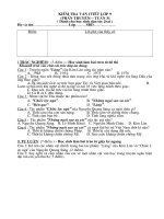 KT Văn học 9-tuần 32