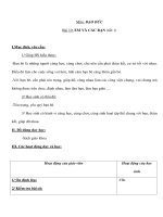 Giáo án đạo đức lớp 1 - EM VÀ CÁC BẠN (tiết 1) pdf