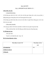 Giáo án đạo đức lớp 1 - ĐI BỘ ĐÚNG QUY ĐỊNH (tiết 1) ppsx